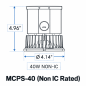 Preview: MCPS40 (NON IC Rated)